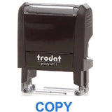 Trodat Printy 4911 Stamp "Copy" - Blue-Office Stamp-TRODAT-Star Light Kuwait