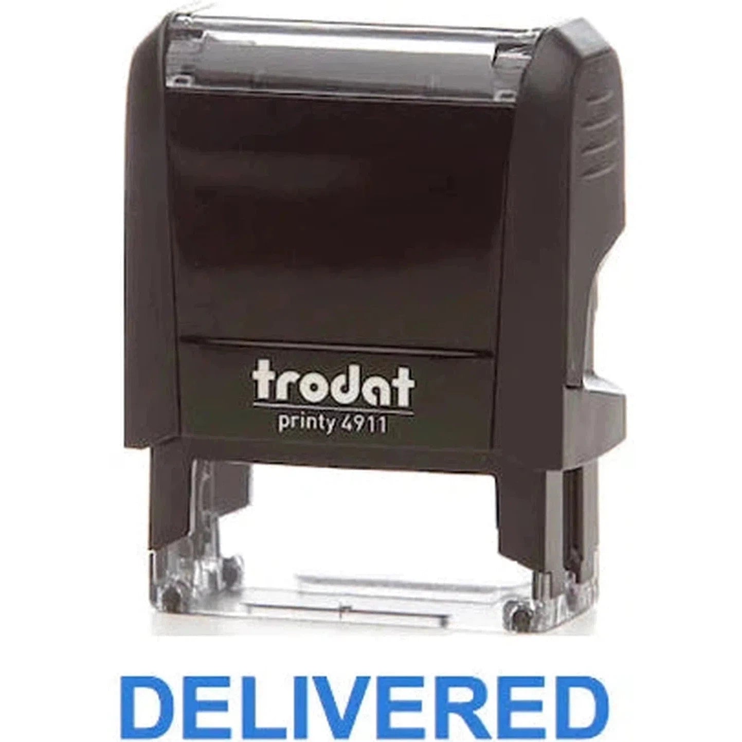 Trodat Printy 4911 Stamp "Delivered" - Blue-Office Stamp-TRODAT-Star Light Kuwait