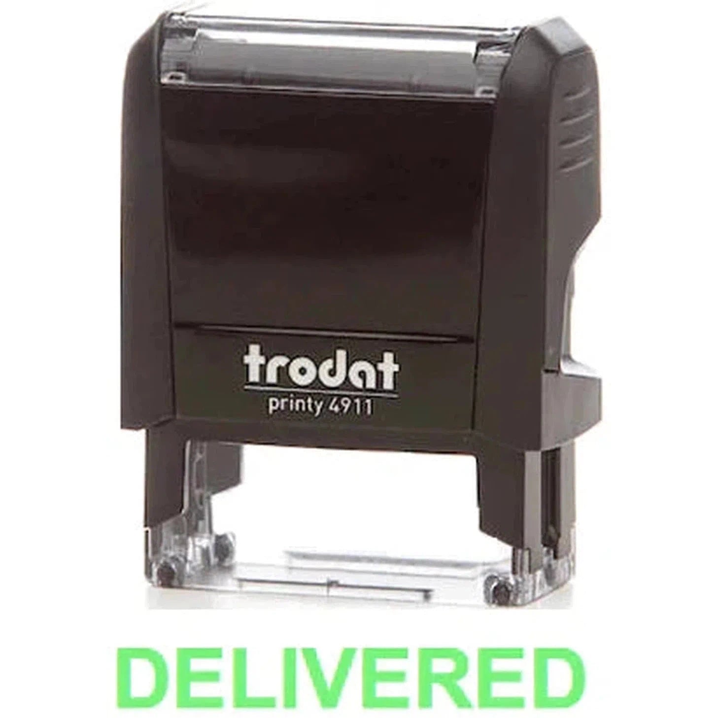 Trodat Printy 4911 Stamp "Delivered" - Green-Office Stamp-TRODAT-Star Light Kuwait