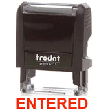Trodat Printy 4911 Stamp "Entered" - Red-Office Stamp-TRODAT-Star Light Kuwait