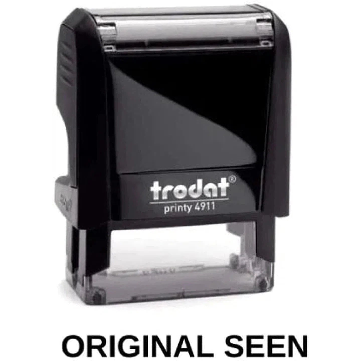 Trodat Printy 4911 Stamp "Original Seen" - Black-Office Stamp-TRODAT-Star Light Kuwait