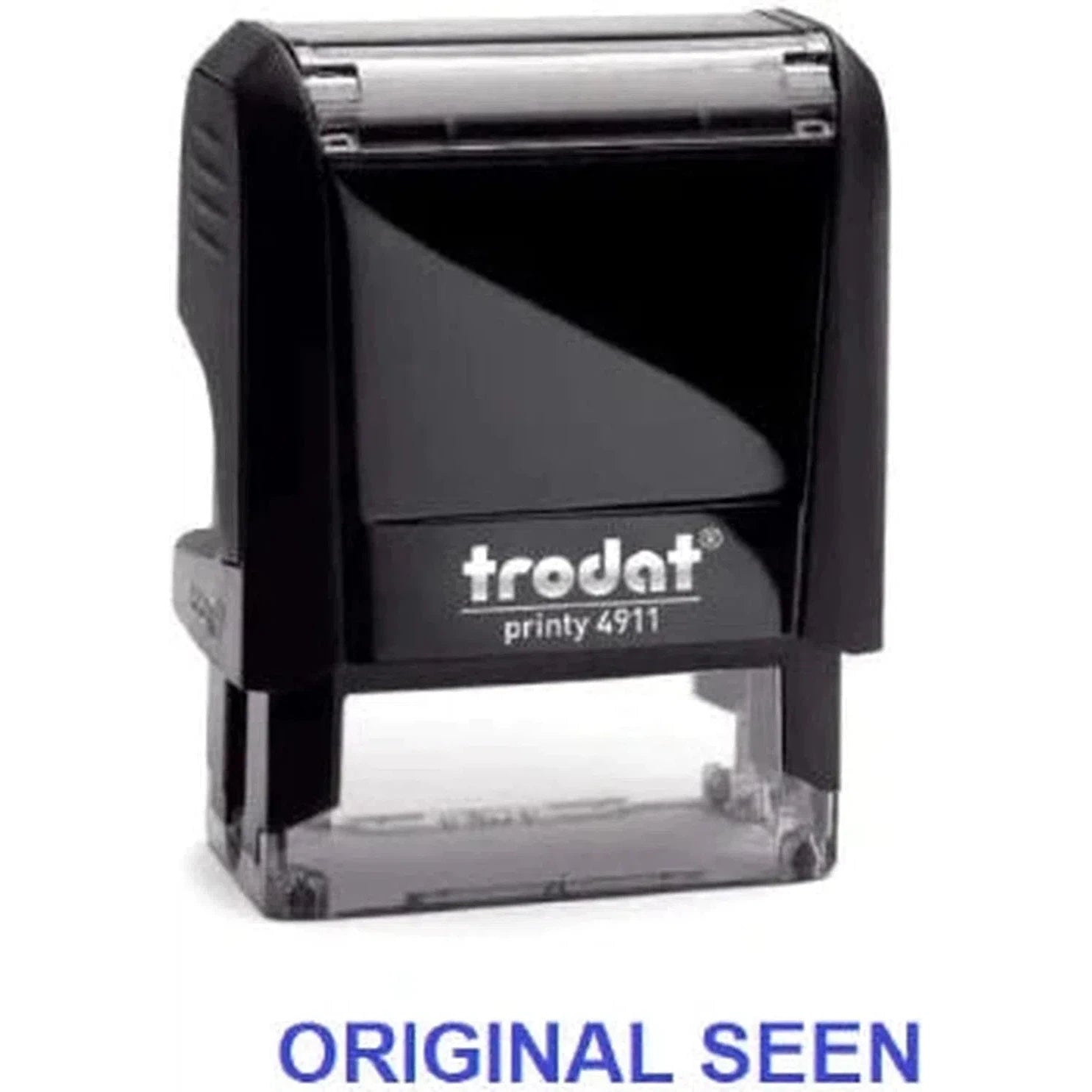 Trodat Printy 4911 Stamp "Original Seen" - Blue-Office Stamp-TRODAT-Star Light Kuwait