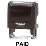 Trodat Printy 4911 Stamp "Paid" - Black-Office Stamp-TRODAT-Star Light Kuwait