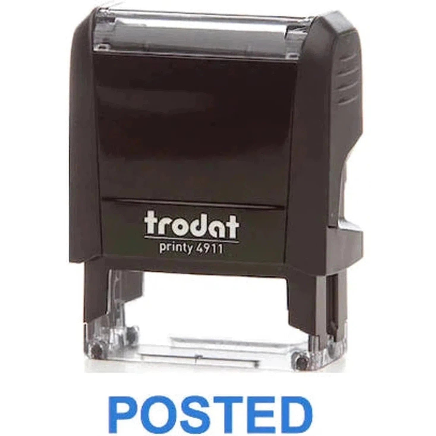 Trodat Printy 4911 Stamp "Posted" - Blue-Office Stamp-TRODAT-Star Light Kuwait