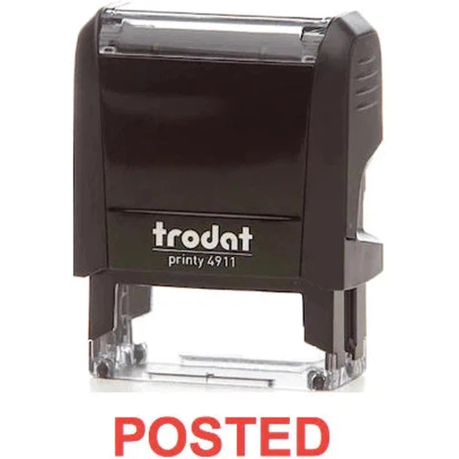 Trodat Printy 4911 Stamp "Posted" - Red-Office Stamp-TRODAT-Star Light Kuwait