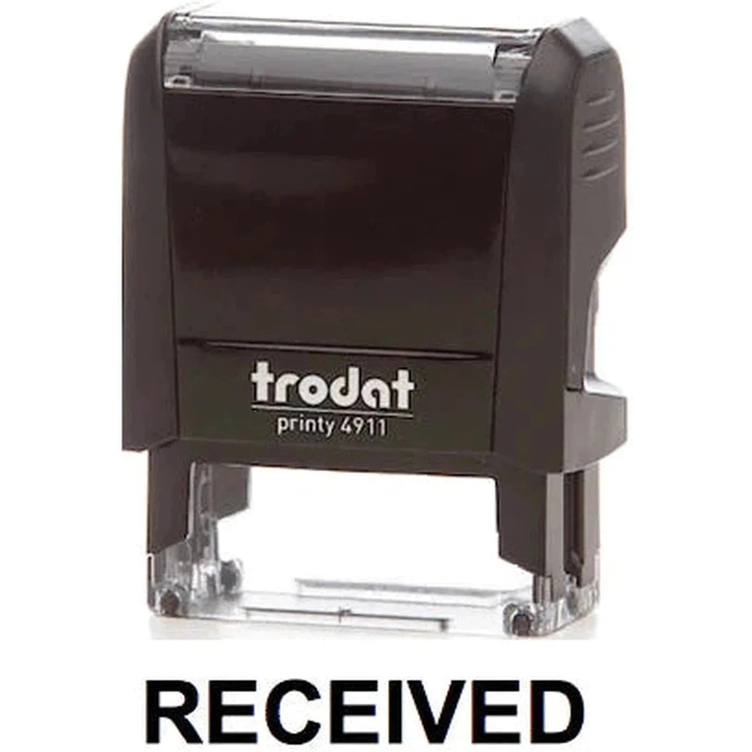 Trodat Printy 4911 Stamp "Received" - Black-Office Stamp-TRODAT-Star Light Kuwait