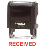 Trodat Printy 4911 Stamp "Received" - Red-Office Stamp-TRODAT-Star Light Kuwait