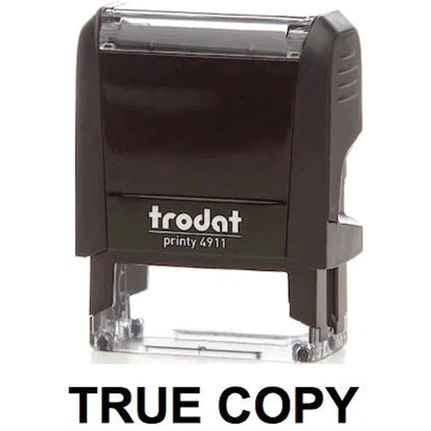 Trodat Printy 4911 Stamp "True Copy" - Black-Office Stamp-TRODAT-Star Light Kuwait