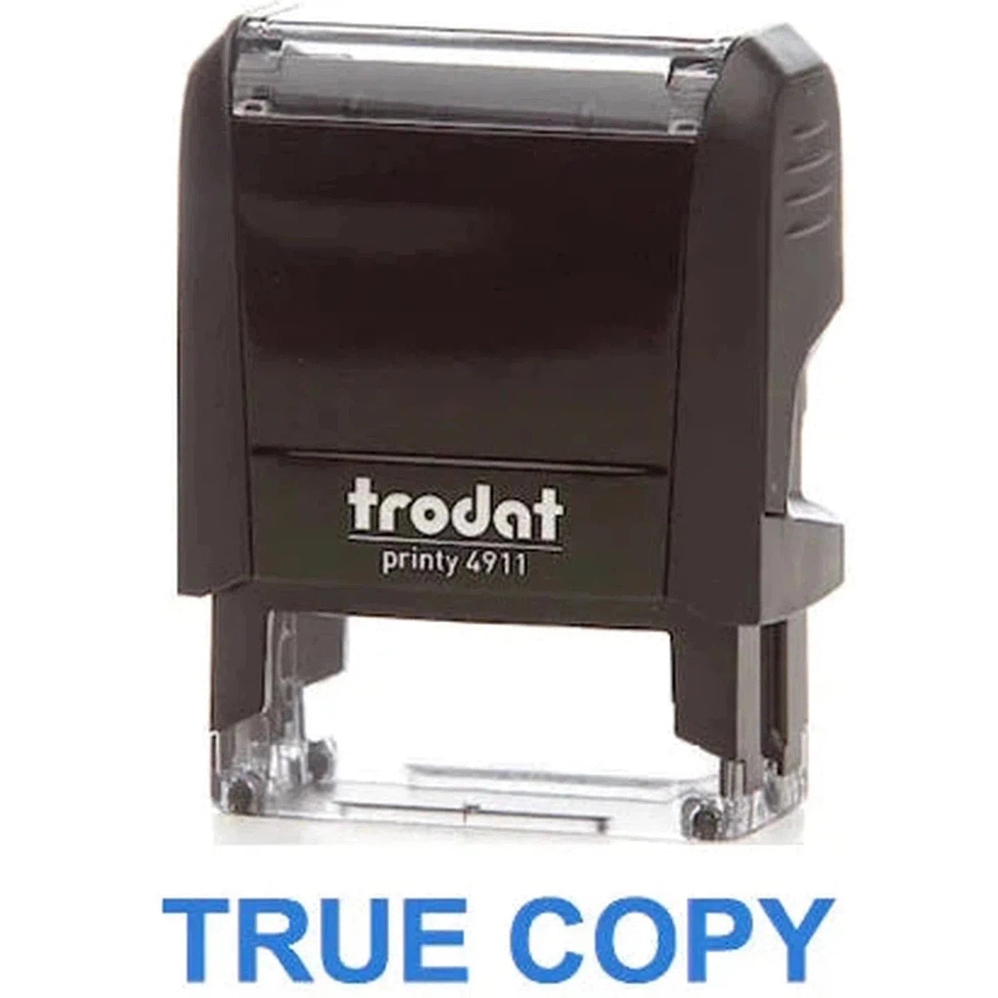 Trodat Printy 4911 Stamp "True Copy" - Blue-Office Stamp-TRODAT-Star Light Kuwait