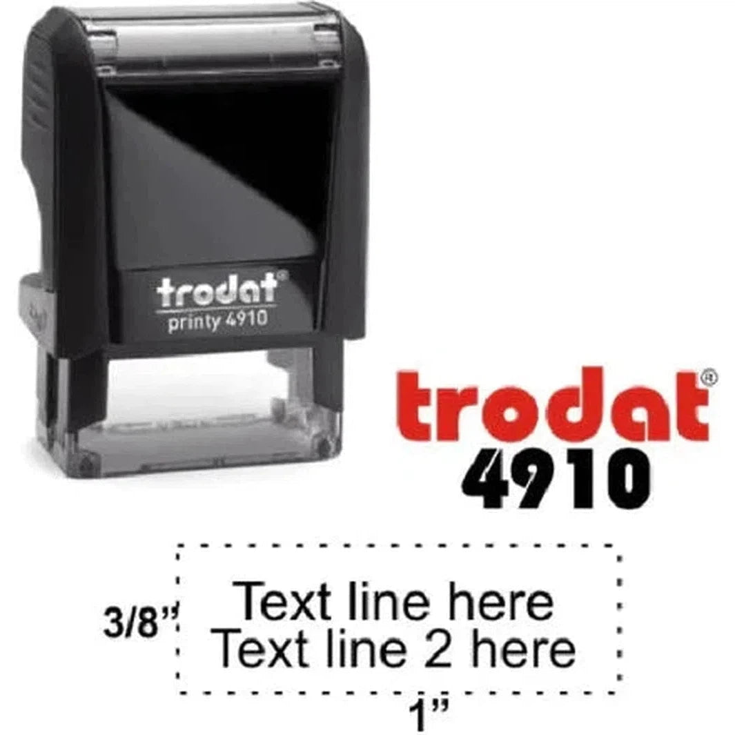 Trodat Printy Customized Stamp (4910)-Customized Stamps-TRODAT-Star Light Kuwait