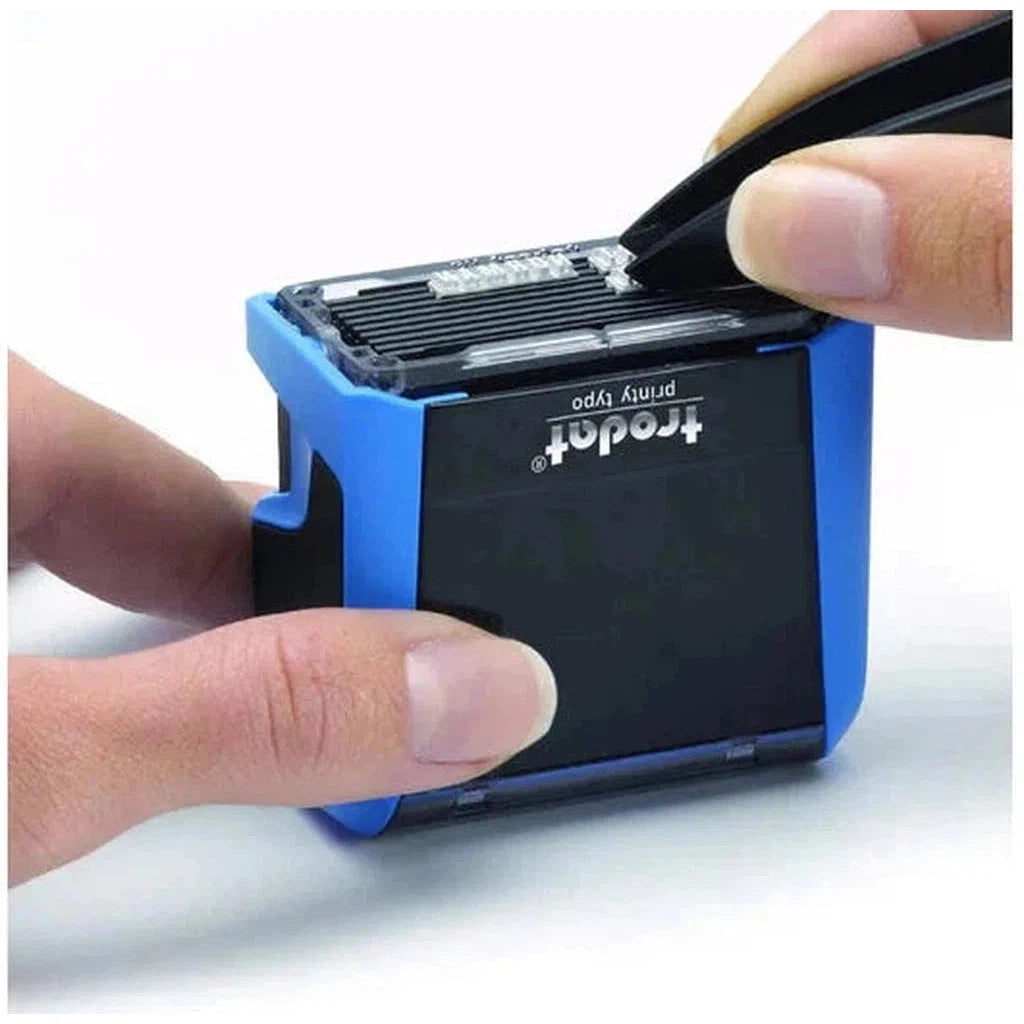 Trodat Printy Typomatic 4913 D-I-Y Text Stamp-Office Stamp-TRODAT-Star Light Kuwait