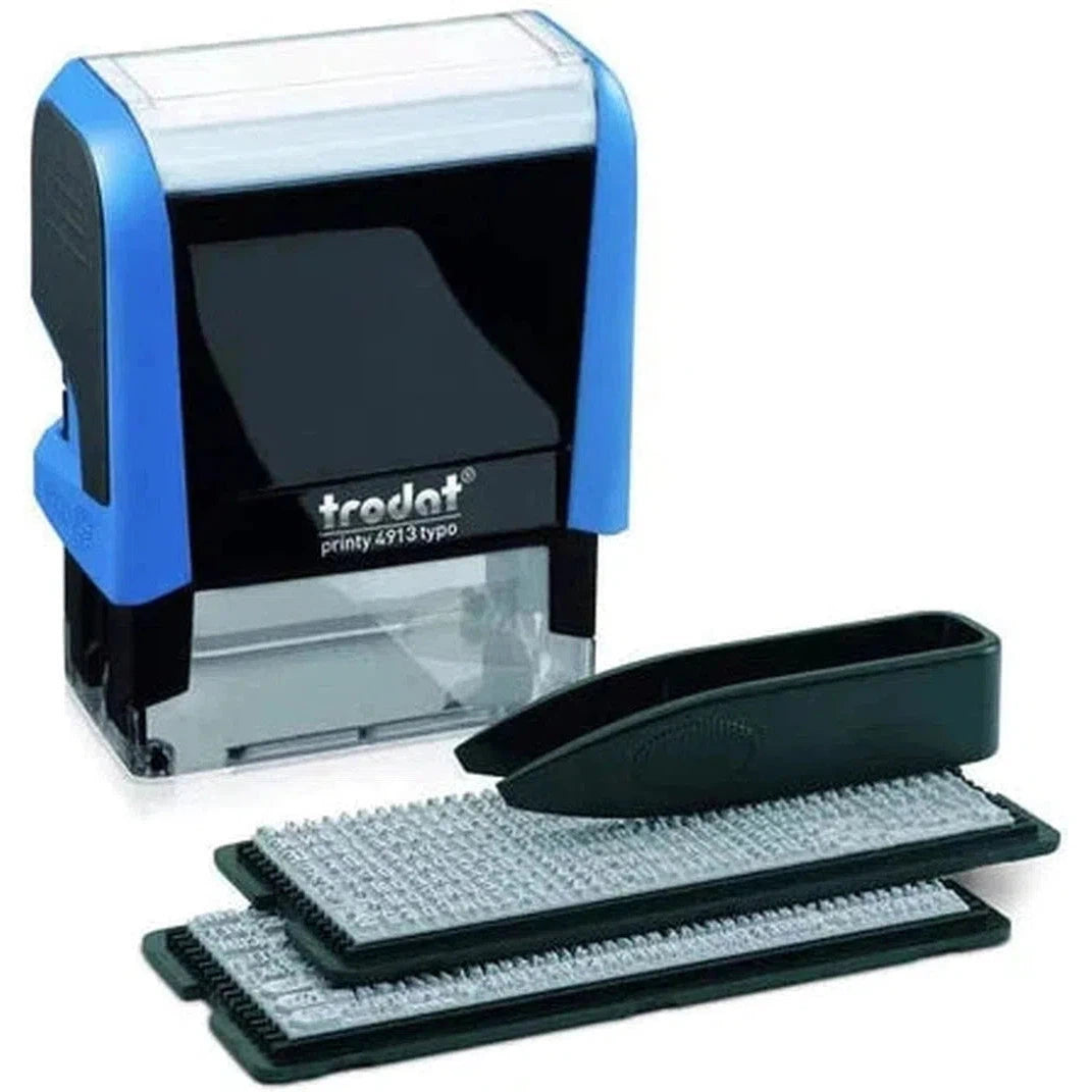 Trodat Printy Typomatic 4913 D-I-Y Text Stamp-Office Stamp-TRODAT-Star Light Kuwait