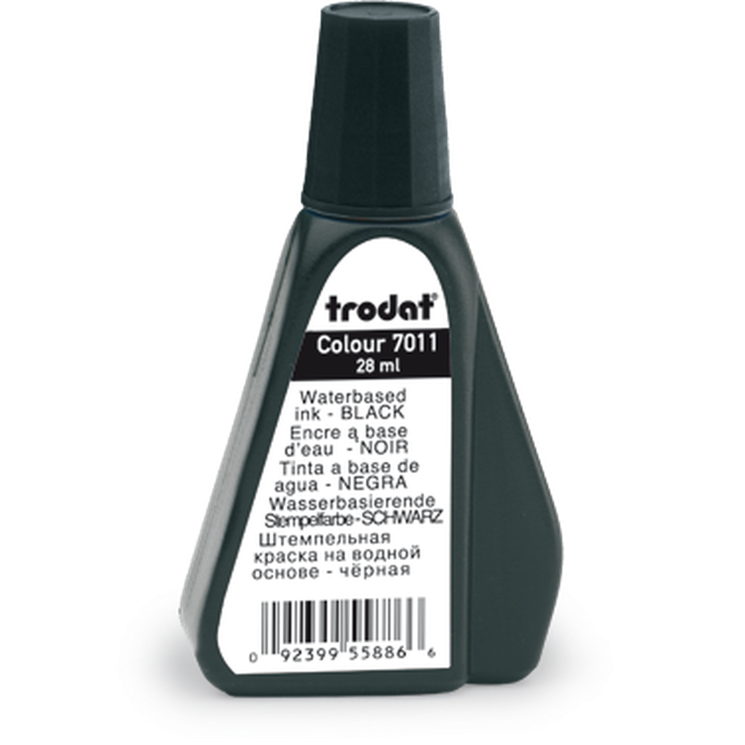 Trodat Water Based Ink For Ink Pad-Stamp Ink Pad-Other-Black-Star Light Kuwait