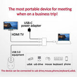 Type-C To Hdmi 3 In 1 Adapter Hdmi Usb 3.0-Cable-Other-Star Light Kuwait