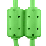 كابل صوت UDG Ultimate USB 2.0 AB أخضر مستقيم بطول 1 متر