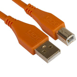 UDG Ultimate Audio Cable USB 2.0 A-B Orange Straight 1m