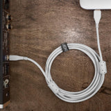 كابل صوت UDG Ultimate USB 2.0 AB أبيض مستقيم بطول 1 متر