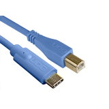 UDG Ultimate Audio Cable USB 2.0 C-B Light Straight 1.5m U96001 - Blue