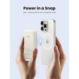 UGREEN 10000mAh PD-20W Magnetic Wireless15W Power Bank Beige PB561