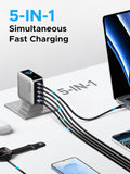 UGREEN 100W Nexode Pro 5-Port GaN Fast Charger with Smart Display UK – X773 - 1 Year Warranty