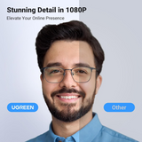كاميرا ويب UGREEN بدقة 1080 بكسل مع ميكروفون - CM678