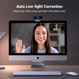 كاميرا ويب UGREEN بدقة 1080 بكسل مع ميكروفون - CM678
