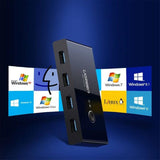 UGREEN 2 In 4 Out USB 3.0 Sharing Switch Box - US216
