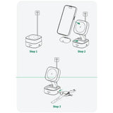 UGREEN 2-in-1 Magnetic Wireless Charger 35278 7.5W - W526