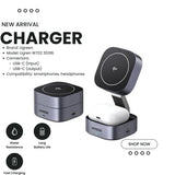 UGREEN 2-in-1 Magnetic Wireless Charger 15W W702