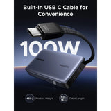 UGREEN 20000mAh 145W Power Bank with Built-in Cable – PB551