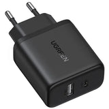 UGREEN 20W 2-Port Fast Charger UK Black - X227