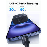 UGREEN 20W 2-Port Fast Charger UK Black - X227