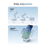 UGREEN 25W Qi2 MagFlow 2-in-1 Magnetic Wireless Charger – W752 – 55960B – 1 Year Warranty