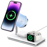 شاحن لاسلكي UGREEN 3 في 1 أبيض CD278