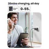 UGREEN 30W One Port USB-C GaN Fast Charger UK Space Grey X513