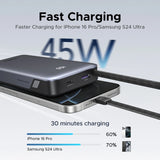 UGREEN 20000mAh 45W Power Bank with Built-in Cable – PB536