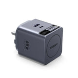 UGREEN 65W Nexode Pro GaN (USB-A*1 + Type-C*1) Fast Charger with Retractable Cable – X615 - 1 Year Warranty