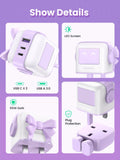 UGREEN 65W Uno RG 3-Port GaN Fast Charger UK – CD361 – 1 Year Warranty