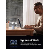 UGREEN Nexode 100W 4-Port Gan Fast Charger UK (Space Grey) X565