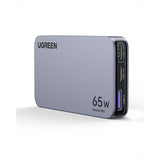 شاحن UGREEN Nexode Pro فائق النحافة وسريع ثلاثي المنافذ بقوة 65 واط بتقنية GaN X753