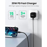 UGREEN PD20W Fast Charger Black UK - CD137-BK