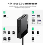 UGREEN USB 3.0 to TF/SD/MS/CF 3.0 Card Reader - CR125