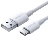 UGREEN USB-A 2.0 to USB-C Cable Nickel Plating 1.5m White - US287