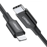 UGREEN USB-C to Lightning Cable - 1 Meter / 60W / Black