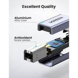 محول UGREEN USB2.0 USB-C/F إلى USB2.0 B/M، غلاف من الألومنيوم، رقم الموديل US382