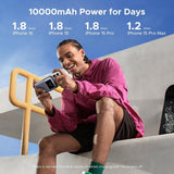 بنك الطاقة اللاسلكي المغناطيسي UGREEN Uno بسعة 10000 مللي أمبير وقوة 20 واط - PB572