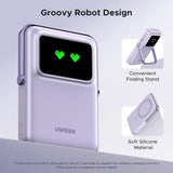 UGREEN Uno Magnetic Wireless Power Bank 10000mAh 20W Purple - PB572