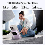 UGREEN Uno Magnetic Wireless Power Bank 10000mAh 20W Purple - PB572
