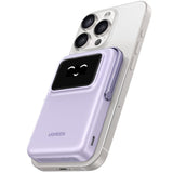 UGREEN Uno Magnetic Wireless Power Bank 10000mAh 20W Purple - PB572