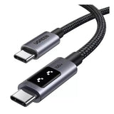 كابل شحن سريع UGREEN Uno USB-C إلى USB-C PD، 5 أمبير كحد أقصى، 1 متر، L509